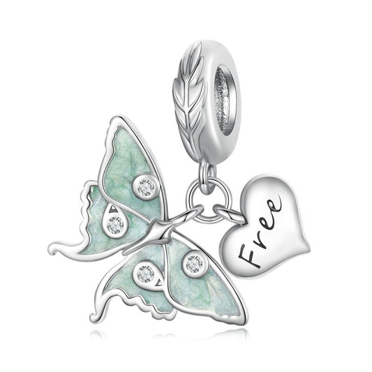 THE WIZARD OF OZ BUTTERFLY DANGLE CHARM