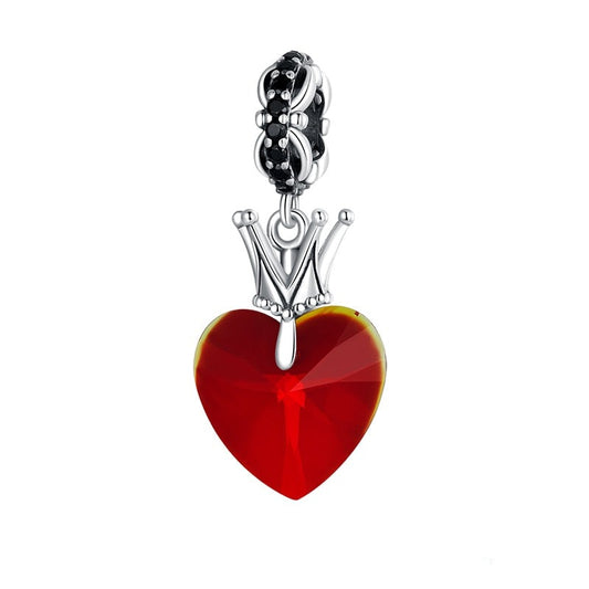 QUEEN OF HEARTS DANGLE CHARM