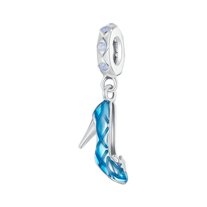 MAGIC GLASS SHOE DANGLE CHARM