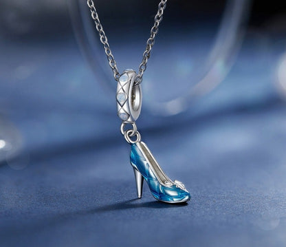 MAGIC GLASS SHOE DANGLE CHARM