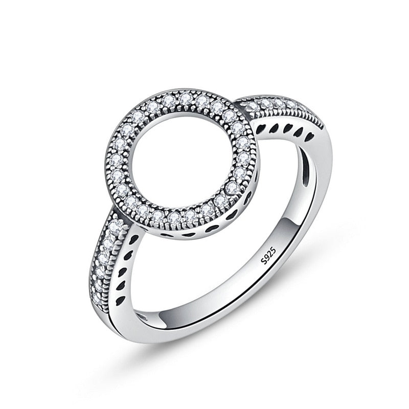 SILVER CIRCLE RING