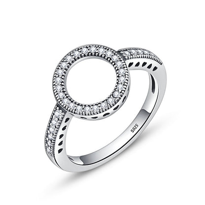 SILVER CIRCLE RING