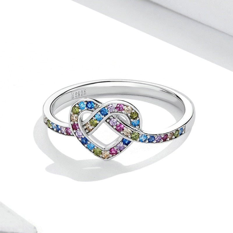 INFINITY RAINBOW RING