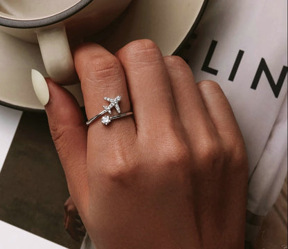 FLYING PLANE RING