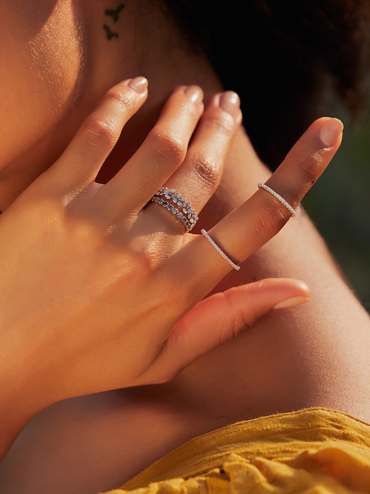 PINK WREATH RING