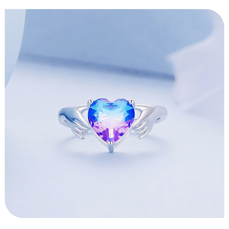 PURPLE HEART RING