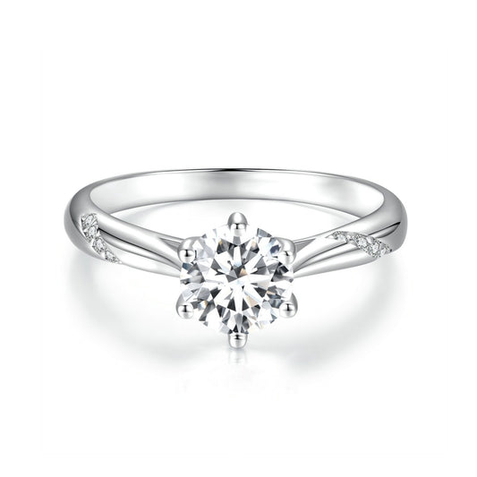 MOISSANITE RING 1 CARAT