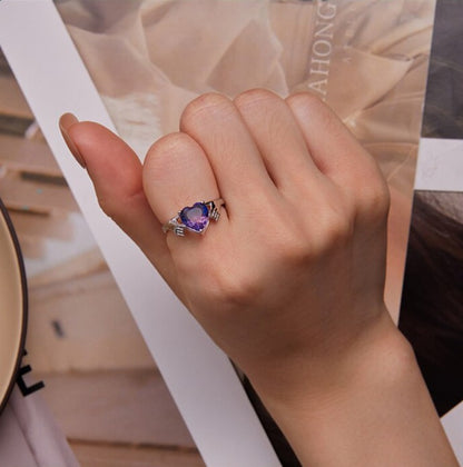 PURPLE HEART RING