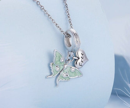 THE WIZARD OF OZ BUTTERFLY DANGLE CHARM