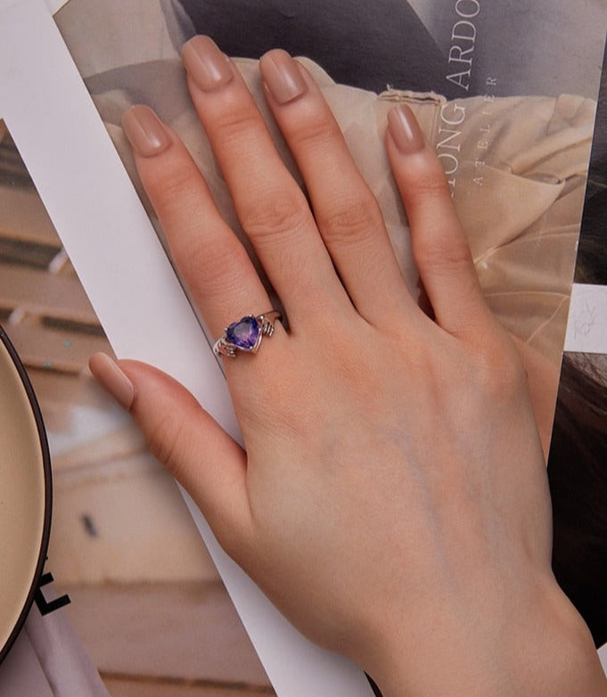 PURPLE HEART RING